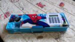 Cartoon Multi-functional Geometry Box with Calculator & Double Sharpener - Fabric Detail by Nari Haat, Indian ethnic ...
