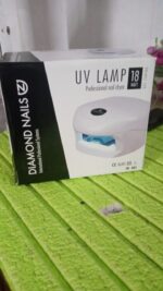 18W LED UV Lamp Nail Dryer Gel Nail Lamp Nail Polish Curing Lamp (1 Pc) - Fabric Detail by Nari Haat, Indian ethnic w...