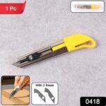 Heavy-Duty Stainless Steel Body Utility Cutter Knife (1 Pc / With 2 Extra Blade) - With Dupatta by Nari Haat, Indian ...