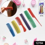 Assorted Styling Hair Comb - (6 Pc / Set) - With Dupatta by Nari Haat, Indian ethnic wear, women clothing, designer suit