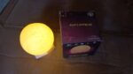 3D Moon Night Lamp with Stand (Color Box /  White & Yellow Light / 1 Pc) - Full Detail by Nari Haat, Indian ethnic we...