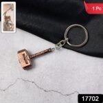 Metal Hammer Shape Keychain (1 Pc) - With Dupatta by Nari Haat, Indian ethnic wear, women clothing, designer suit