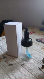 All-in-One Seasoning Jar: Heat-Resistant Glass with Spoon (1 Pc) - Full Detail by Nari Haat, Indian ethnic wear, wome...