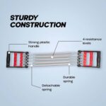 5-Spring Chest Expander for Home Workout - Fabric Detail by Nari Haat, Indian ethnic wear, women clothing, designer suit