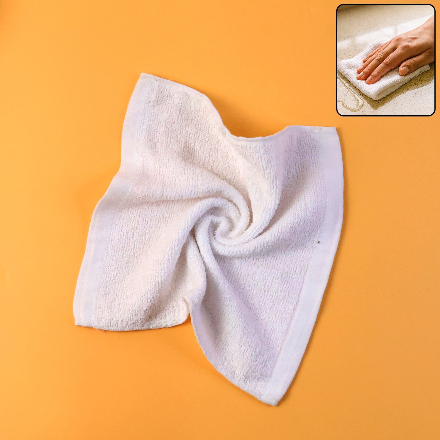 cleaningcloth-WOSKU-01_1ad38be4-0371-412f-b7f8-ac76073f2af8.jpg Heavy-Duty Multipurpose Microfiber Cleaning Cloth (1 Pc) - Front View by Nari Haat, Indian ethnic wear, women clothin...