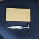 Stainless Steel Coconut Breaker Tool with Comfortable T-Handle (1 Pc) - Full Detail by Nari Haat, Indian ethnic wear,...