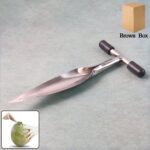 Stainless Steel Coconut Breaker Tool with Comfortable T-Handle (1 Pc) - Front View by Nari Haat, Indian ethnic wear, ...