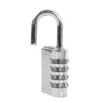 Heavy-Duty 4-Digit Resettable Combination Padlock (1 Pc) - Sleeve Design by Nari Haat, Indian ethnic wear, women clot...
