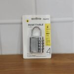 Heavy-Duty 4-Digit Resettable Combination Padlock (1 Pc) - Full Detail by Nari Haat, Indian ethnic wear, women clothi...