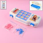 Kids Pencil Box with Built-in Tic Tac Toe Game - Front View by Nari Haat, Indian ethnic wear, women clothing, designe...