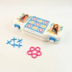 Kids Pencil Box with Built-in Tic Tac Toe Game - Sleeve Design by Nari Haat, Indian ethnic wear, women clothing, desi...