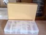 36 Grids Clear Plastic Transparent Organizer Box (1pc) - Full Detail by Nari Haat, Indian ethnic wear, women clothing...