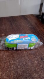 Pro Clean Multi-Purpose Cloth Washing Brush with Plastic Handle (1 Pc) - Fabric Detail by Nari Haat, Indian ethnic we...