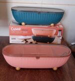 Spice Bottle Spice Jar Durable Seasoning Box Food Grade Tray for Kitchen  1 Pc - Fabric Detail by Nari Haat, Indian e...