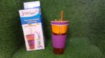2 in 1 Snack & Drink Snackeez Travel Cup in One Container (1pc) - Neckline Detail by Nari Haat, Indian ethnic wear, w...