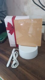 Creative Visualization Lamp 3 D Acrylic Decorative Lamp (1 Pc) - Fabric Detail by Nari Haat, Indian ethnic wear, wom...