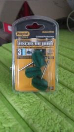 Abrasive Buffing Polishing Wheel Set (3 Pcs) - Fabric Detail by Nari Haat, Indian ethnic wear, women clothing, design...