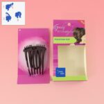 Ponytail Comb with Elastic Loop - (1 Pc) - Front View by Nari Haat, Indian ethnic wear, women clothing, designer suit