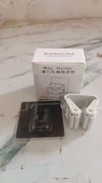 Wall Mounted Mop Broom Hanger Holder (1-Layer) - Fabric Detail by Nari Haat, Indian ethnic wear, women clothing, desi...