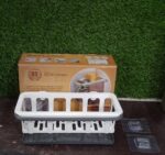 Hanging Drain Rack & Sponge Holder Basket for Kitchen Sink Storage - Full Detail by Nari Haat, Indian ethnic wear, wo...