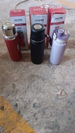 Stainless Steel Vacuum Insulated Water Bottle approx 800ml (1 Pc) - Full Detail by Nari Haat, Indian ethnic wear, wom...