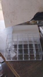 24 Hole Stand Trapezoid Holder Makeup Brushes Set Lipstick Holder Case Tools (1 Pc) - Full Detail by Nari Haat, India...