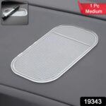 Medium Transparent Anti-Slip Car Dashboard Mat (1 Pc) - With Dupatta by Nari Haat, Indian ethnic wear, women clothing...