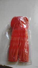 Reusable Food-Grade Plastic Spoons (10 Pc) - Full Detail by Nari Haat, Indian ethnic wear, women clothing, designer suit