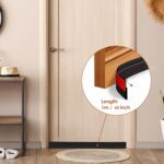 1 Meter Self-Adhesive Silicone Door Bottom Seal Strip (1 Mtr / 1 Pc) - Fabric Detail by Nari Haat, Indian ethnic wear...