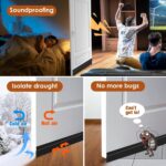 1 Meter Self-Adhesive Silicone Door Bottom Seal Strip (1 Mtr / 1 Pc) - Full Detail by Nari Haat, Indian ethnic wear, ...