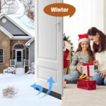 1 Meter Self-Adhesive Silicone Door Bottom Seal Strip (1 Mtr / 1 Pc) - Sleeve Design by Nari Haat, Indian ethnic wear...