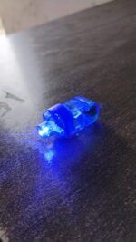 Light up Finger Tips, Clear Mini Rings, LED Glow Ring with Elastic Band (1 Pc) - Full Detail by Nari Haat, Indian eth...