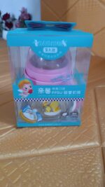 Plastic Baby Feeding Bottle with Handles, Cleaning brush & Straw (240 ML / 1 Pc) - Neckline Detail by Nari Haat, Indi...