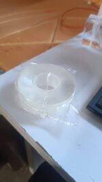 Sticky Double Sided Tape Washable Adhesive Tape Reusable (8.5×3 Cm / 1 Pc) - Full Detail by Nari Haat, Indian ethnic...