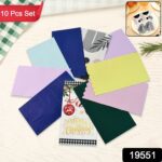 Multi-Color & Printed Disposable Food Wrapping Paper Set (10 Pc) - With Dupatta by Nari Haat, Indian ethnic wear, wom...