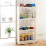 Multipurpose 4 Layer Space Saving Storage Organizer Rack Shelf - Front View by Nari Haat, Indian ethnic wear, women c...
