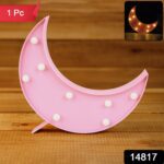 Moon Shaped LED Decorative Night Light (1 Pc) - With Dupatta by Nari Haat, Indian ethnic wear, women clothing, design...