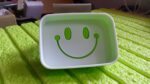 Portable Travel Soap Dish Box – Cute Cartoon Smile Face Draining Container - Fabric Detail by Nari Haat, Indian eth...