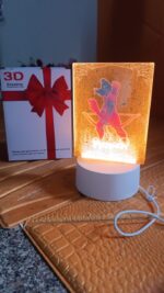 Beautiful 3D Lord Shree Ram Frame with soft white light (1 Pc) - Neckline Detail by Nari Haat, Indian ethnic wear, wo...