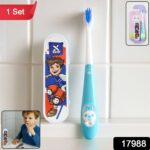 Kids Toothbrush with Cartoon Sketchboard Toy - With Dupatta by Nari Haat, Indian ethnic wear, women clothing, designe...