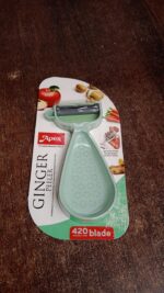 Apex Multipurpose Ginger Peeler with Stainless Steel Dual Blade - Neckline Detail by Nari Haat, Indian ethnic wear, w...