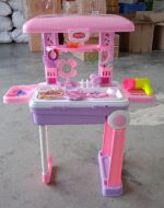Big Beauty Set Suitcase On Wheel, The Ultimate Beauty Set On Wheels for Girls, Makeup Kit is Easy to Clean & Use, Por...