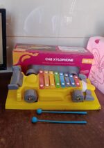 Musical Car Piano Xylophone Toy, Plastic Car Xylophone (1 Set) - Fabric Detail by Nari Haat, Indian ethnic wear, wome...