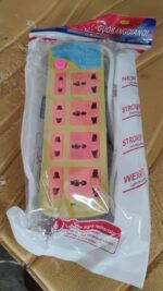 Multi Socket Extension Board (8 Socket / 1 Pc) - Fabric Detail by Nari Haat, Indian ethnic wear, women clothing, desi...