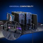 High-Speed 1.5 Meter Ethernet LAN Cable (1 Pc) - Closeup Embroidery by Nari Haat, Indian ethnic wear, women clothing,...