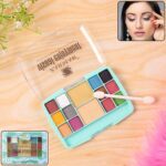 Multi-Color Eyeshadow & Compact Makeup Kit (15 GM / 1 Pc) - Front View by Nari Haat, Indian ethnic wear, women clothi...