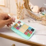Multi-Color Eyeshadow & Compact Makeup Kit (15 GM / 1 Pc) - Back View by Nari Haat, Indian ethnic wear, women clothin...