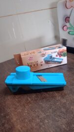 2-in-1 Multipurpose Vegetable & Dry Fruit Slicer (1 Pc) - Fabric Detail by Nari Haat, Indian ethnic wear, women cloth...