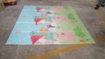 Baby Play Mat, Foam Play mat Baby Floor Play Baby Crawling Mat (180×200 Cm / 1 Pc) - Fabric Detail by Nari Haat, Ind...