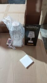 Crystal Diamond LED Table Lamp with 16 Colors – Bedroom Decor - Full Detail by Nari Haat, Indian ethnic wear, women...